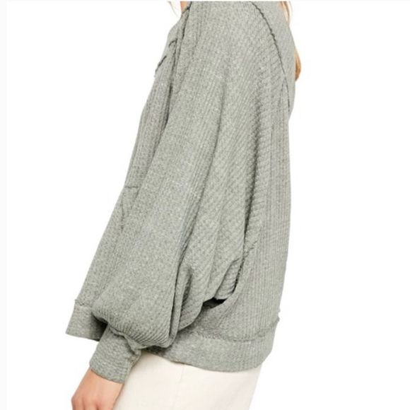 Free People, Westend Thermal Top, Green, Size XS - Picture 7 of 11